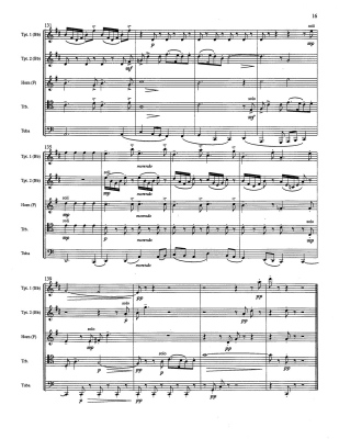 First Suite in E-flat - Holst/Bergler - Brass Quintet - Score/Parts