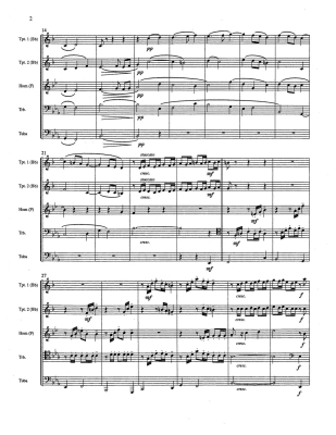 First Suite in E-flat - Holst/Bergler - Brass Quintet - Score/Parts