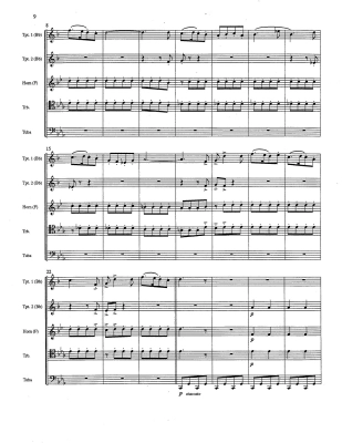 First Suite in E-flat - Holst/Bergler - Brass Quintet - Score/Parts