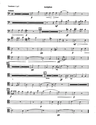 Ave Maria and Antiphon - Bruckner/Bergler - Brass Ensemble - Score/Parts