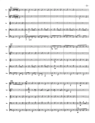 Hungarian Rhapsody No. 2 - Lizst/Bergler - Brass Quintet - Score/Parts