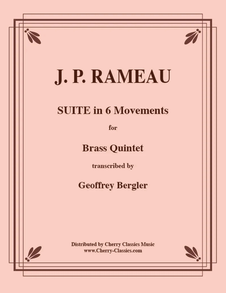 Suite in 6 Movements - Rameau/Bergler - Brass Quintet - Score/Parts