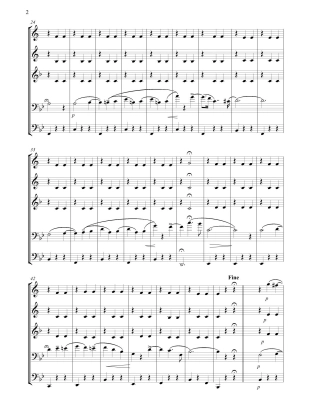 Thoughts of Love - Pryor/Cherry - Brass Quintet (Trombone Solo) - Score and Parts