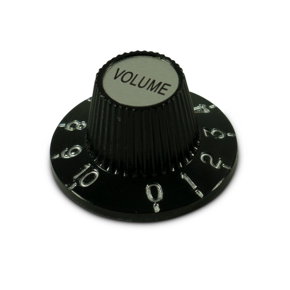 \'\'Witch Hat\'\' USA Volume Knob - Black