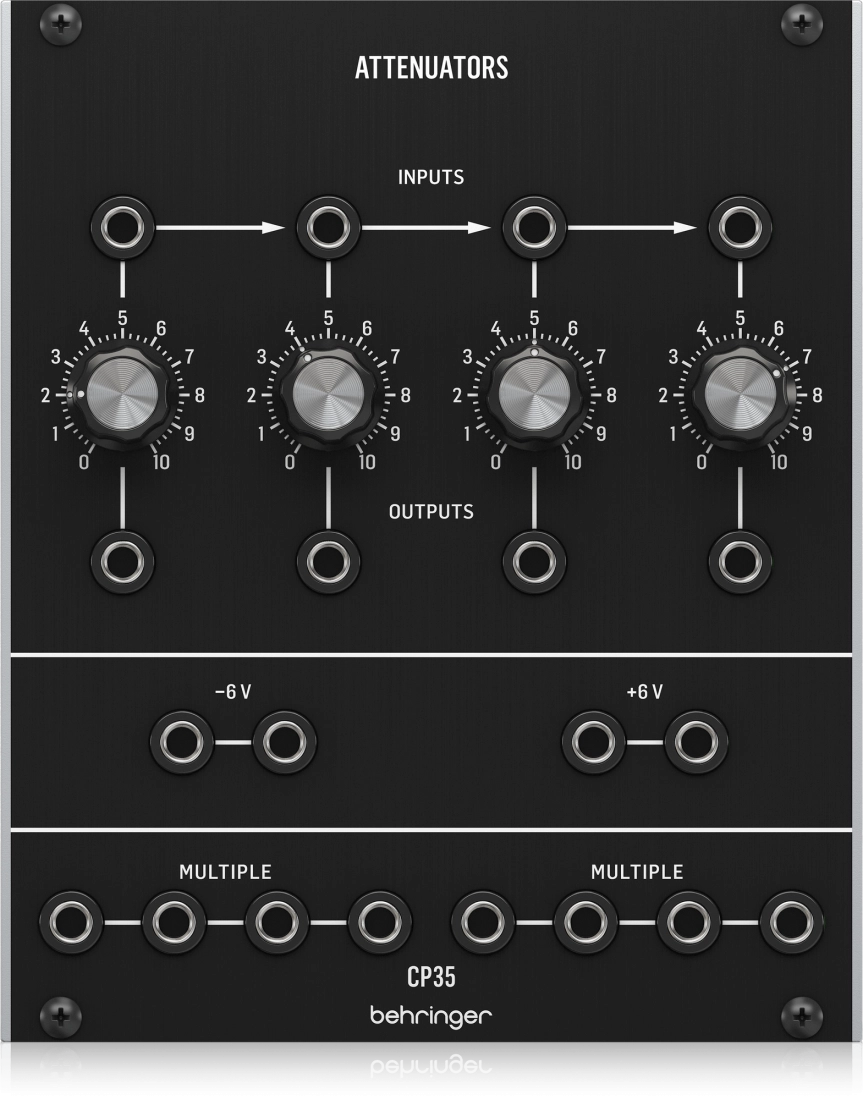 CP35 ATTENUATORS Legendary Analog Attenuator and Multiples Module for Eurorack