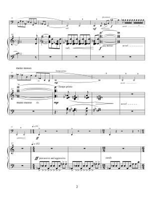 Four Bells - McDougall - Bass Trombone/Piano - Sheet Music