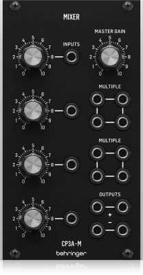 Behringer - CP3A-M MIXER Legendary Analog Mixer/Utility Module for Eurorack