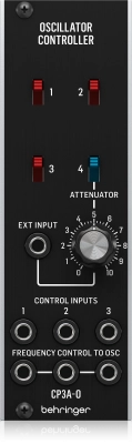 Behringer - CP3A-O OSCILLATOR CONTROLLER Legendary Analog Oscillator Controller Module for Eurorack