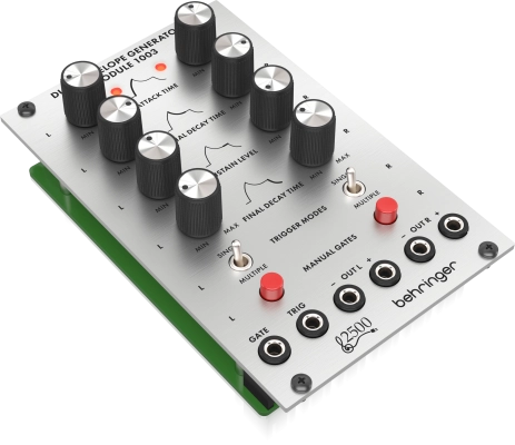 DUAL ENVELOPE GENERATOR MODULE 1003 Legendary 2500 Series Dual Envelope Generator Module for Eurorack