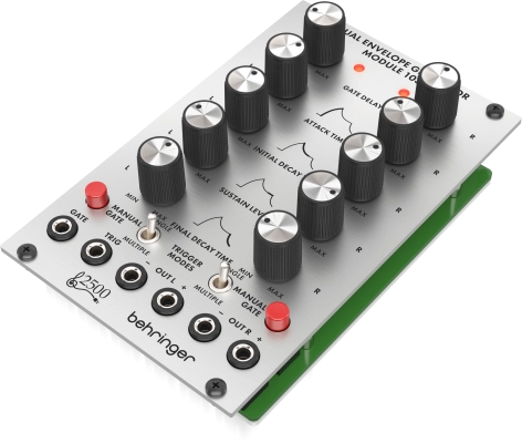 DUAL ENVELOPE GENERATOR MODULE 1033 Legendary 2500 Series Analog Envelope Generator Module for Eurorack