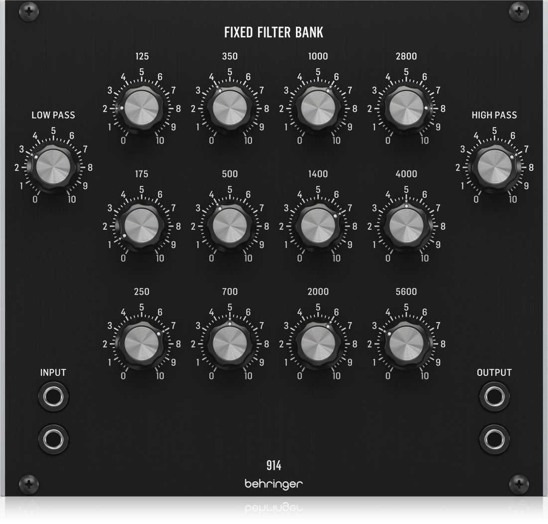 914 FIXED FILTER BANK Legendary Analog Fixed Filter Bank Module for Eurorack