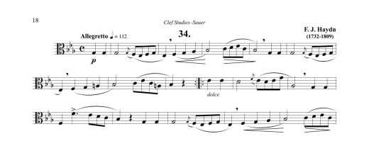 Clef Studies (Intermediate Level) - Sauer - Trombone - Book