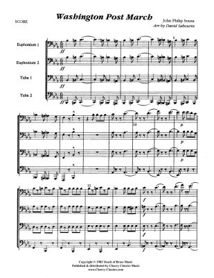 Washington Post March - Tuba Quartet