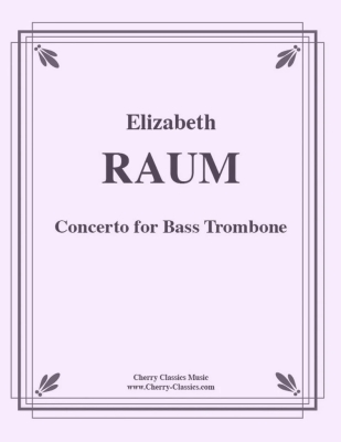 Concerto For Bass Trombone (piano Red.)