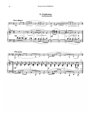 Scenes From Childhood (Kinderscenen), Opus 15 - Schumann/Sauer - Tuba or Bass Trombone/Piano - Sheet Music