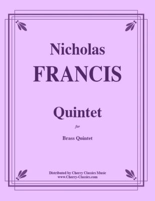 Quintet - Francis - Brass Quintet - Score/Parts