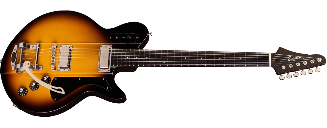 Henry James Signature Juliet Electric Guitar with Gigbag - Sunburst