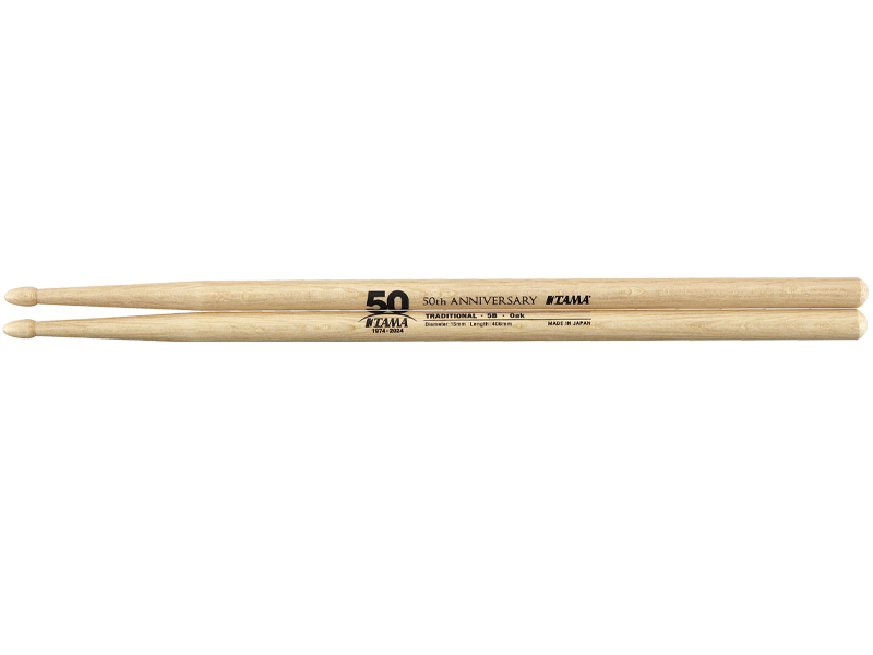 50th Anniversary Limited Edition Oak Drumsticks - 5B