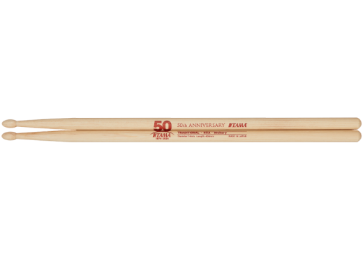 50th Anniversary Limited Edition Hickory Drumsticks - 5A