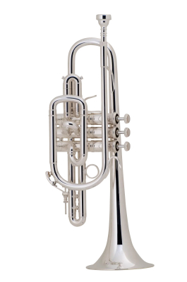 181SML Stradivarius Series Bb Cornet - Silver-Plated