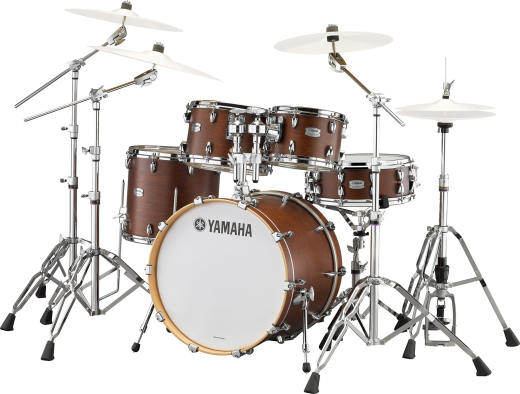Tour Custom 5-Piece Shell Pack (20,10,12,14,SD) with Hardware - Chocolate Satin