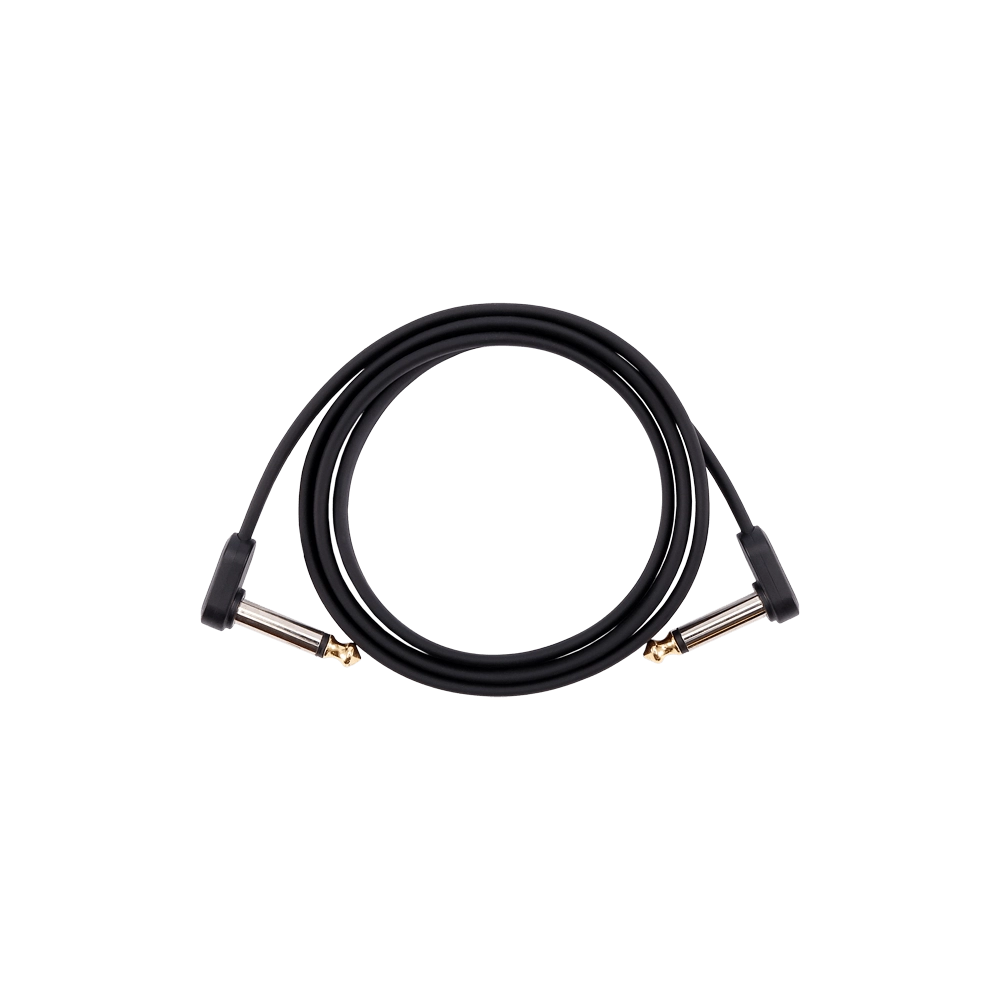 Flat Patch Cable, Right Angle to Right Angle - 3\'