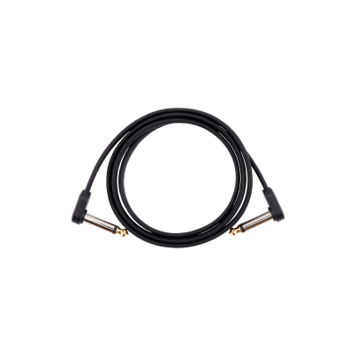 DAddario - Flat Patch Cable, Right Angle to Right Angle - 3