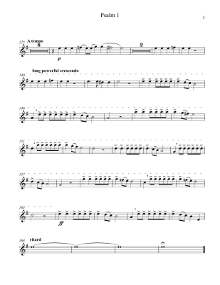 Psalm 1 - Schutz/Fetter - 4 Pt Trombone Ensemble & Organ or Brass Quintet - Score/Parts