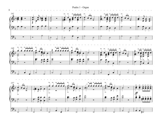 Psalm 1 - Schutz/Fetter - 4 Pt Trombone Ensemble & Organ or Brass Quintet - Score/Parts