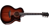 Taylor Guitars - 324ce Grand Auditorium Mahogany\/Mahogany Acoustic\/Electric Guitar with Hardshell Case