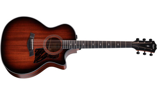 Taylor Guitars - 324ce Grand Auditorium Mahogany/Mahogany Acoustic/Electric Guitar with Hardshell Case