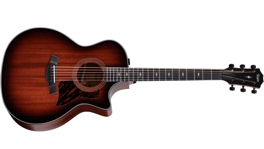 Taylor Guitars - 324ce Grand Auditorium Mahogany/Mahogany Acoustic/Electric Guitar with Hardshell Case