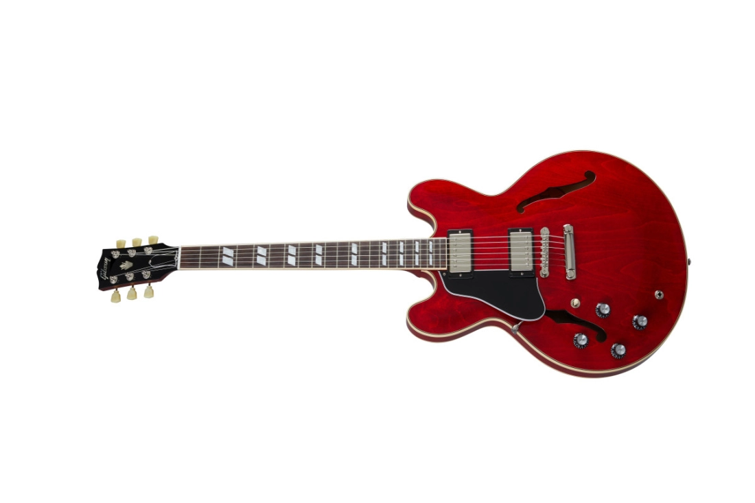 ES-345 Electric Guitar with Hardshell Case, Left-Handed - Sixties Cherry