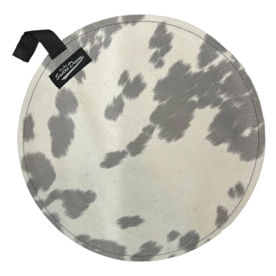 Big Fat Snare Drum - The Cow Moo Grey Suede Head - 14