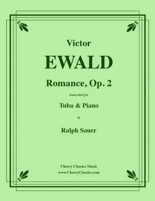Cherry Classics - Romance, opus2 Ewald, Sauer Tuba et piano Partition individuelle
