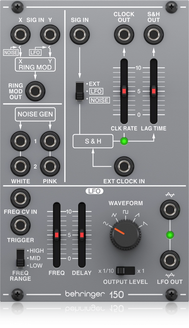 150 RING MOD/NOISE/S&H/LFO Legendary Analog Ring Modulator