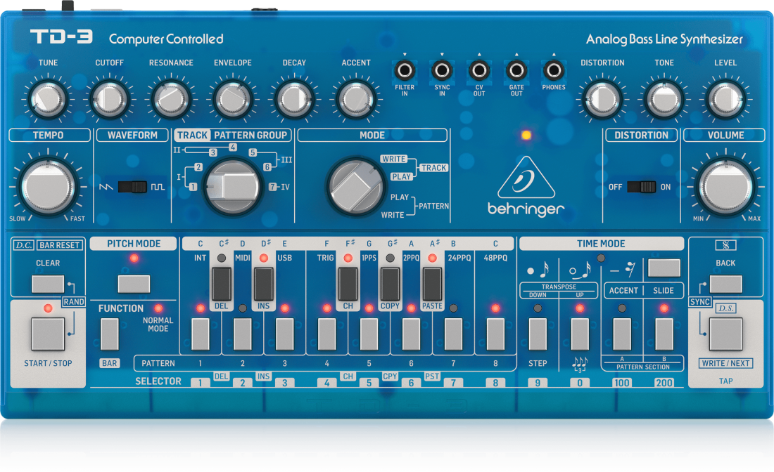 TD-3-BB Analog Bass Line Synthesizer