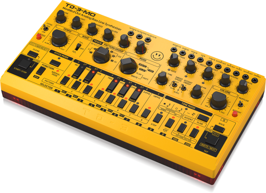 TD-3-MO-AM \'\'Modded Out\'\' Analog Bass Line Synthesizer
