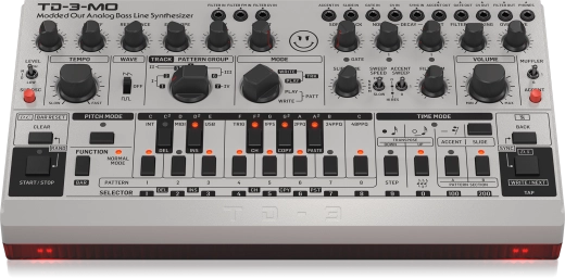 TD-3-MO-SR \'\'Modded Out\'\' Analog Bass Line Synthesizer