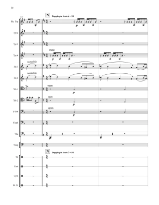 Dance Bacchanale - Saint-Saens/Armstrong - Brass Choir/Timpani/Percussion - Score/Parts