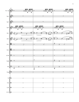 Dance Bacchanale - Saint-Saens/Armstrong - Brass Choir/Timpani/Percussion - Score/Parts