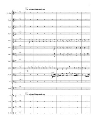 Dance Bacchanale - Saint-Saens/Armstrong - Brass Choir/Timpani/Percussion - Score/Parts