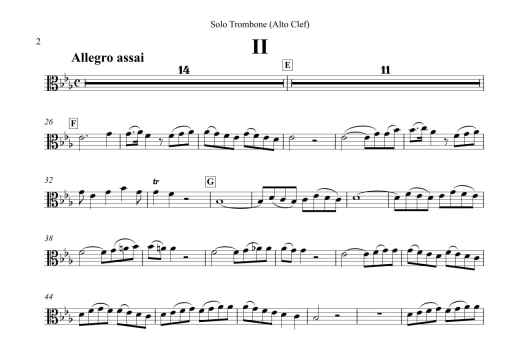 Concerto - Wagenseil/Bryan - Trombone/Classical Wind Ensemble - Score/Parts