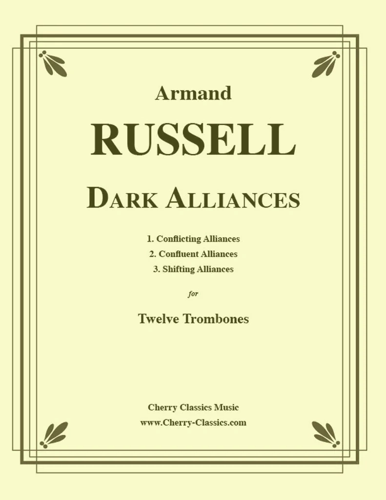 Dark Alliances - Russell - Twelve Trombones - Score/Parts