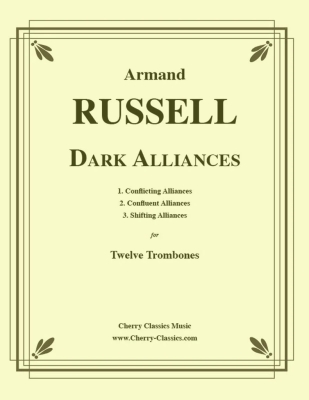 Cherry Classics - Dark Alliances - Russell - Twelve Trombones - Score/Parts