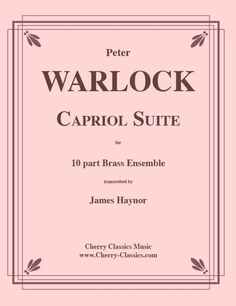 Capriol Suite - Warlock/Haynor - 10 part Brass Ensemble - Score/Parts