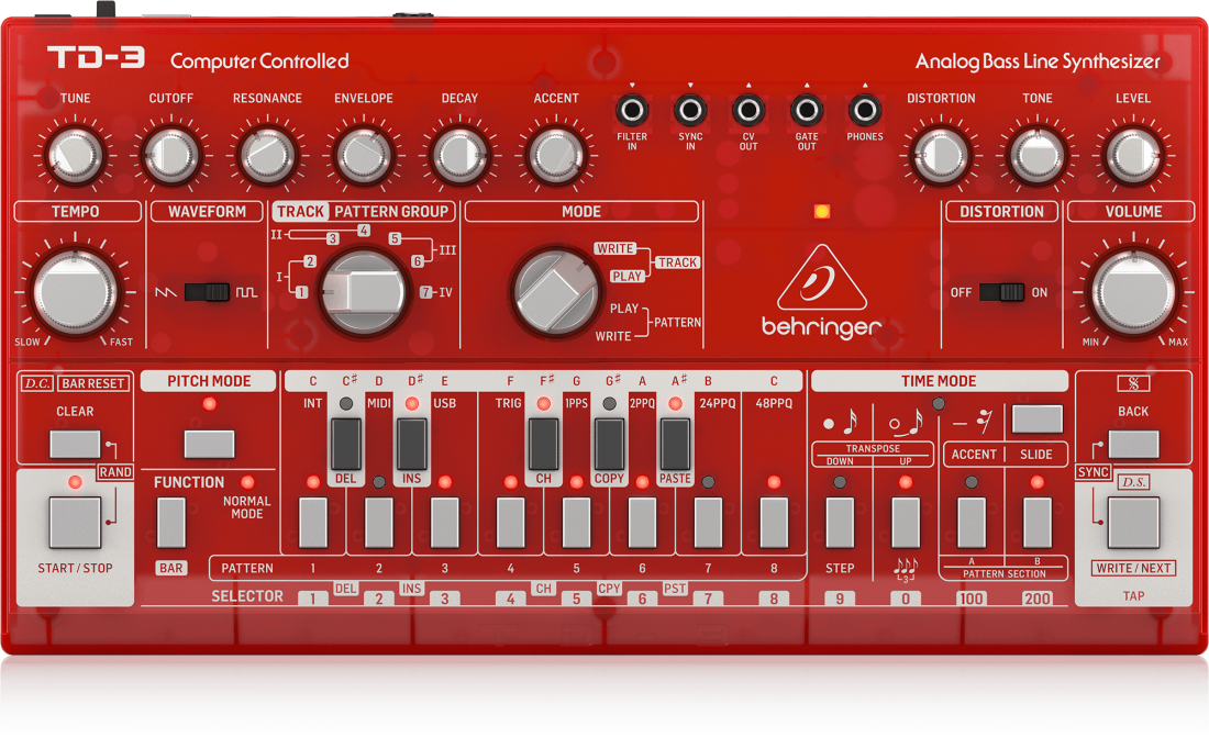 TD-3-SB Analog Bass Line Synthesizer