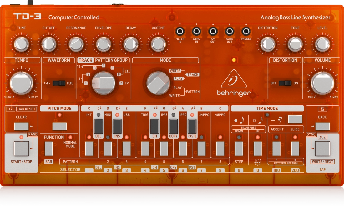 TD-3-TG Analog Bass Line Synthesizer