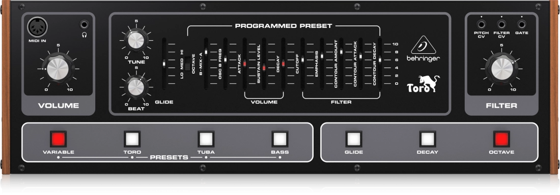 TORO Classic Analog Bass Synthesizer