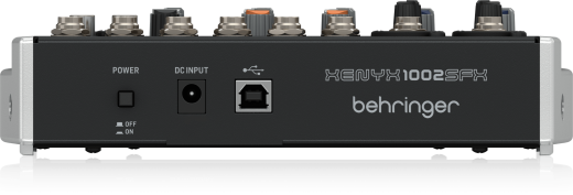 XENYX 1002SFX Premium Analog 10-Input Mixer with USB Streaming Interface